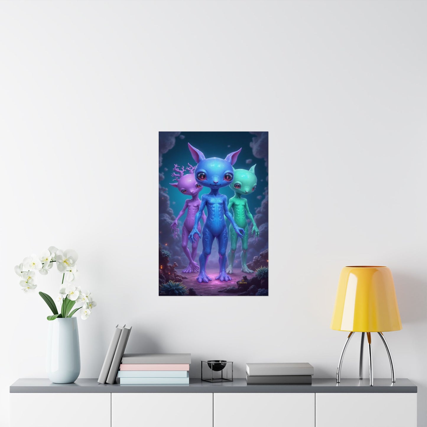 Bloo, Pip & Navi The Star Sprites 20 x 30