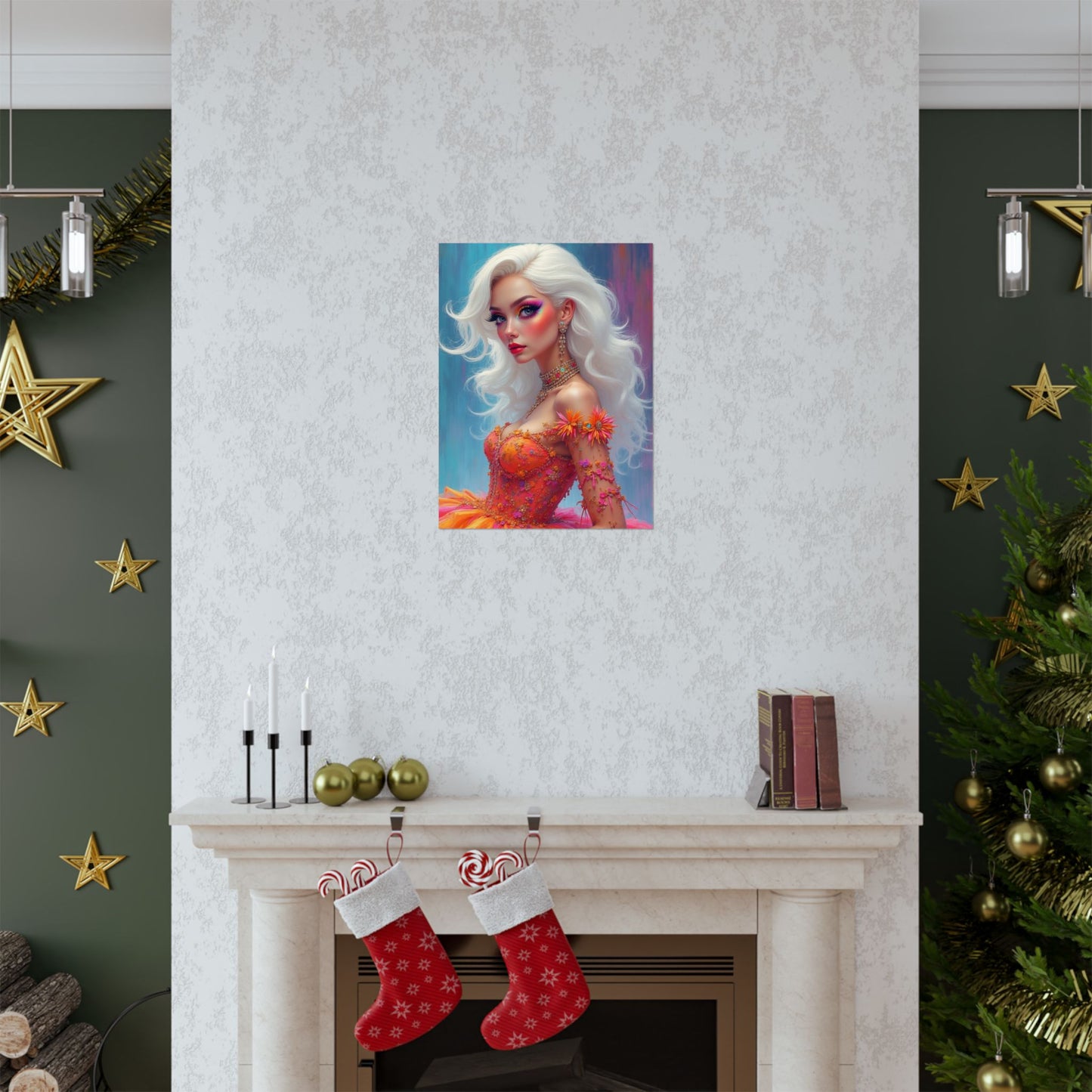 Elfantasy wall artegant Fantasy Wall Poster 18 x 24 Stylish Bedroom Art