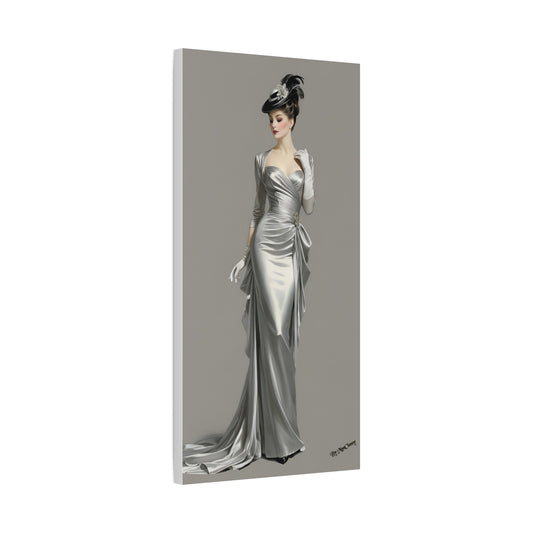 Silver Eclipse Elegant Couture II 15 x 30