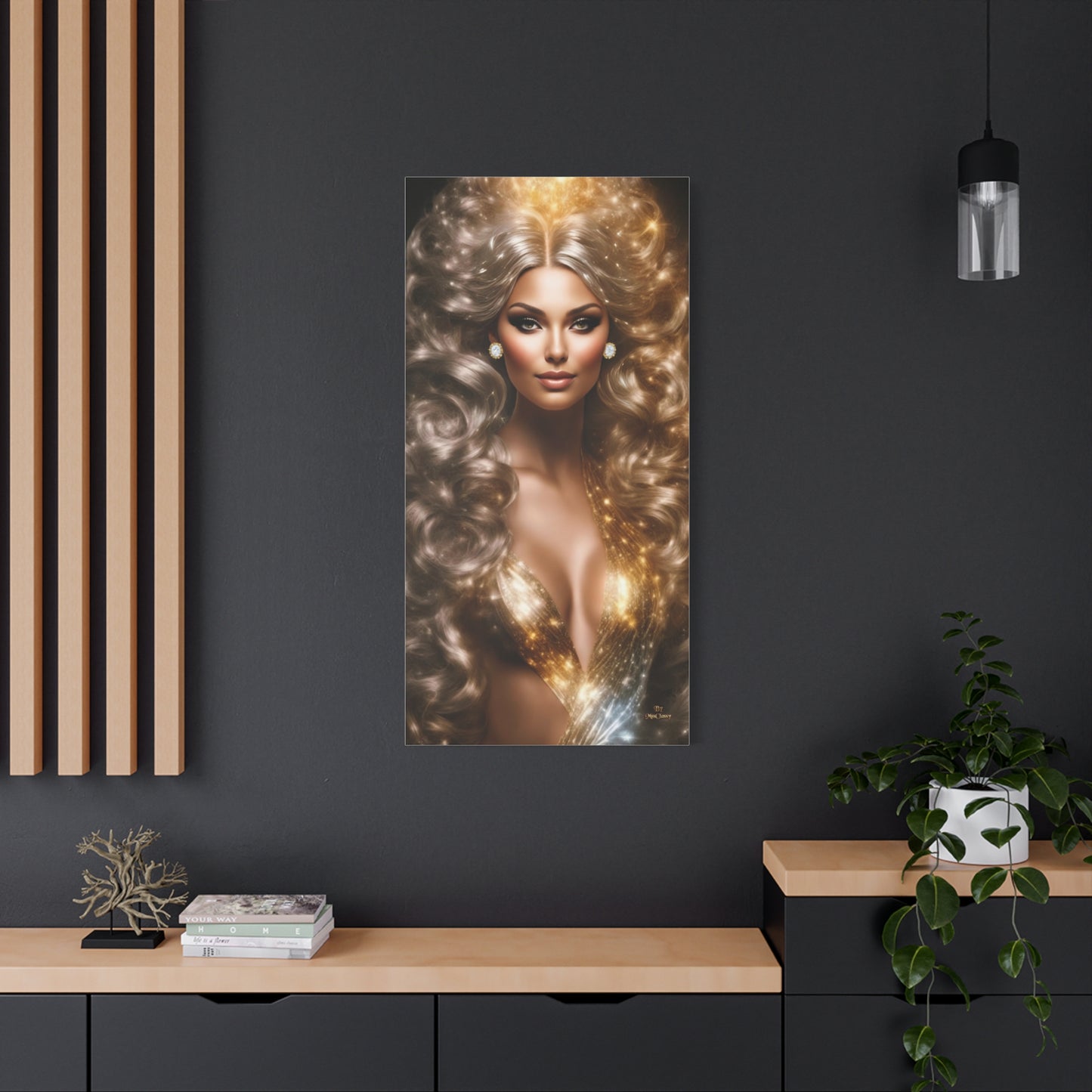 Gilded In 24K Gold 24 x 38